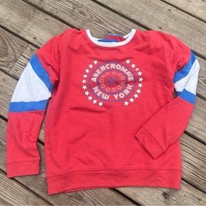 abercrombie & fitch | large crewneck sweatshirt